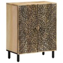  Sideskap 3 stk 60x33x75 cm heltre mango