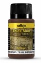 Vallejo Weathering Brown Thick Mud 40ml