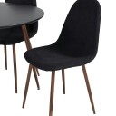 Venture Home Spisegruppe Venture Home Plake med 4 Pobbie Stoler Polyester Rundt GR19728