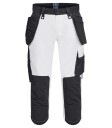 ProJob 5556 Piratbukse Stretch White C50