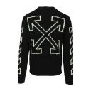Off White Herre Strikkevarer Svart L,