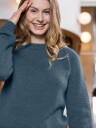 91-02e Elben genser denim melert