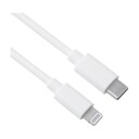 ELETRA USB-C TIL LIGHTNING KABEL 1 M, HVIT
