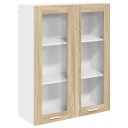  Hengende skap Riga Sonoma eik 80 x 31 x 100 cm Konstruert tre