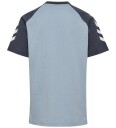 Hummel T skjorte   HmlJR   Dusty Blue   Hummel   11 12 år (146 152)   T skjorte Lyseblå Marineblå