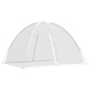  Mongolsk myggnett med dører 220 netting hvit 200x180x135 cm
