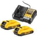 Dewalt DCB1104D2 Batteri Kit 18V 2Ah