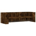 Vegghylle røkt eik 100x35x30,5 cm konstruert tre