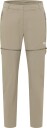 Jack Wolfskin Women"s Hikeout Zip Off Pants Stone 36 Regular