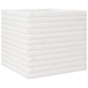 Plantekasse hvit 50x50x45,5 cm heltre furu