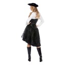 Skjørt Steampunk Svart - Small/Medium