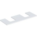 Geberit One benkeplate 133,8x47,3 cm matt hvit