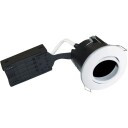 Nordtronic downlight - GU10, Hvit, IP44, utendørs