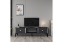 Male TV-benk 150 cm - Antrasitt/Sølv