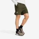 Revolutionrace Rise 2 in 1 Shorts Herre Forest Night 3XL Bukser > Shorts
