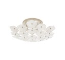 Leighton plafond nickel/cream