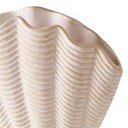 Dusty Deco Concha Vase Medium 19 cm Hvit
