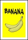 Banana Plakat Plakat / 30x40cm