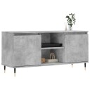 vidaXL TV-benk betonggrå 104x35x50 cm konstruert tre 8720845906597