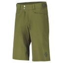 SCOTT Trail Flow Loose Fit Shorts med Innlegg Grønn til herre