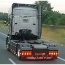 Skvettlapp svart 248x35cm uten tekst
