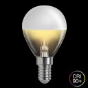 Hidden Light toppforspeilet klot hvit E14 4W 2700K dimbar