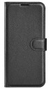 EIDERWOOD Motorola Edge 50 Ultra Litchi Skinn Flip Deksel m. Lommebok - Svart