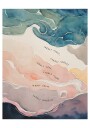 Inhale Exhale Peace Flow Plakat / 30x40