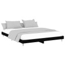 vidaXL Sengeramme svart 140x200 cm konstruert tre
