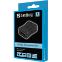 Sandberg HDMI Hunn til Hunn Adapter 2.0 Svart