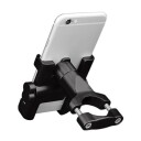Mobiltelefonholder i aluminium for motorsykkel - for enheter på 6-10 cm