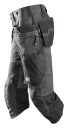 Snickers Workwear 6905 FlexiWork Piratbukse stålgrå Stålgrå, Klær