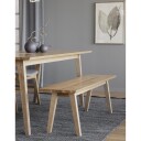 Rowico Home Melfort Sittebenk 144 x 38 cm Eik 1642636-01-0 1642635-01-0