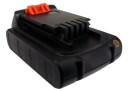 Black & Decker LSTE522 batteri (1500 mAh 20.0 V, Sort)