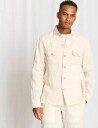 Bruun & Stengade Bs Davide Regular Fit Overshirt Beige XXL
