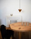 Hein Studio October Taklampe Messing