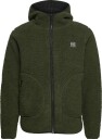 H2O Langli Hooded Pile Jacket   ARMY   XXS