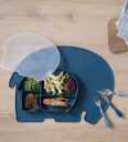 Sebra Silikonplate M / Lav Elefant Fanto Nordic Blue