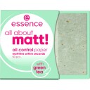 essence all about matt! oil control paper