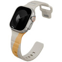 UNIQ Stride Silikonrem for Apple Watch 44/45/46/49mm Beige