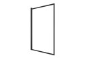 Knutby Dusjvegg 75x130 cm - Svart