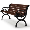 Byarums Bruk Sofa Byarum / 185cm / g:svart / b:brun for Byarums Bruk
