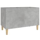  Hifi benk betonggrå 74,5x38x48 cm konstruert tre