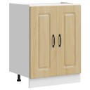  Vask underskap Kalmar sonoma eik 60x46x81,5 cm konstruert tre 8721158417862