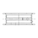 Veivaksellagersett MAHLE 011 HS 19561 000