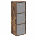  Serviesskap med skuff Røkt eik 35 x 32 x 99,5 cm