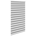 vidaXL Zebra Rullegardin 120 x 230 cm Grå