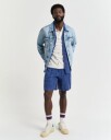 Gant Piquéskjorte med brodert båtmønster CREAM XXL