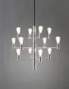 Herstal Manola Lysekrone 12 Krom dim LED 1576787-01-0 1576787-04-0