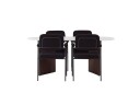 Venture Home Grönvik Spisegruppe 180 cm Oval med 4 Yesterday Stoler Mocca